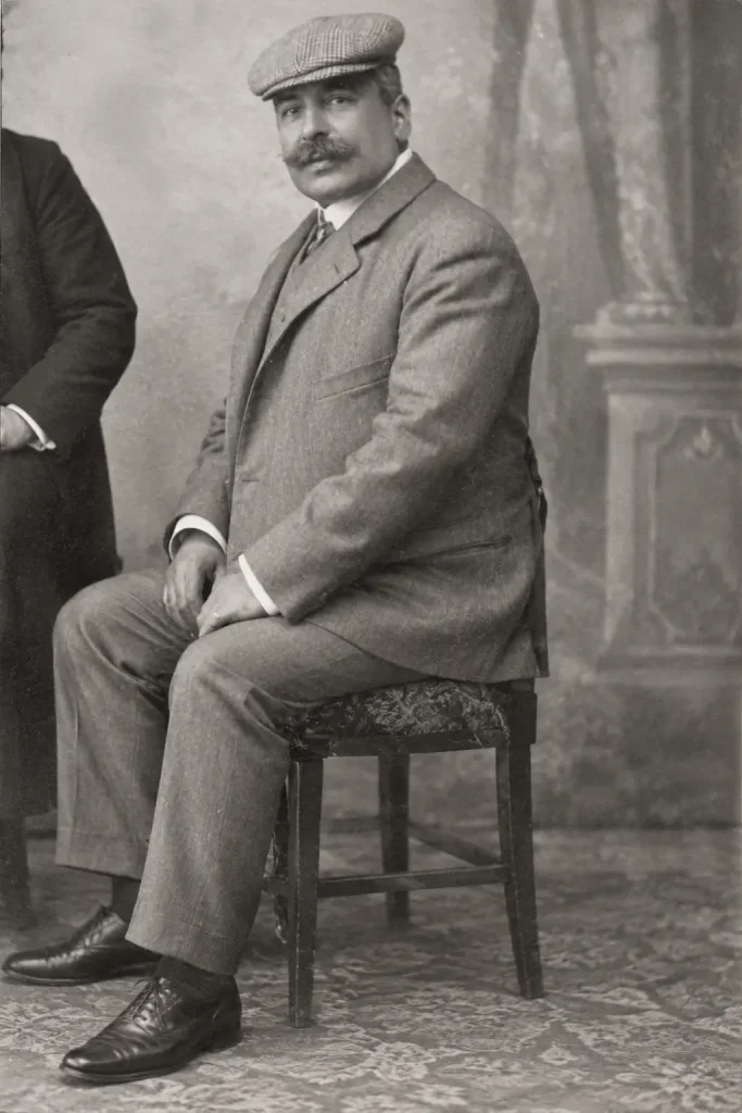 Vittorio Wideman, il proprietario del cotonificio nei primi del '900