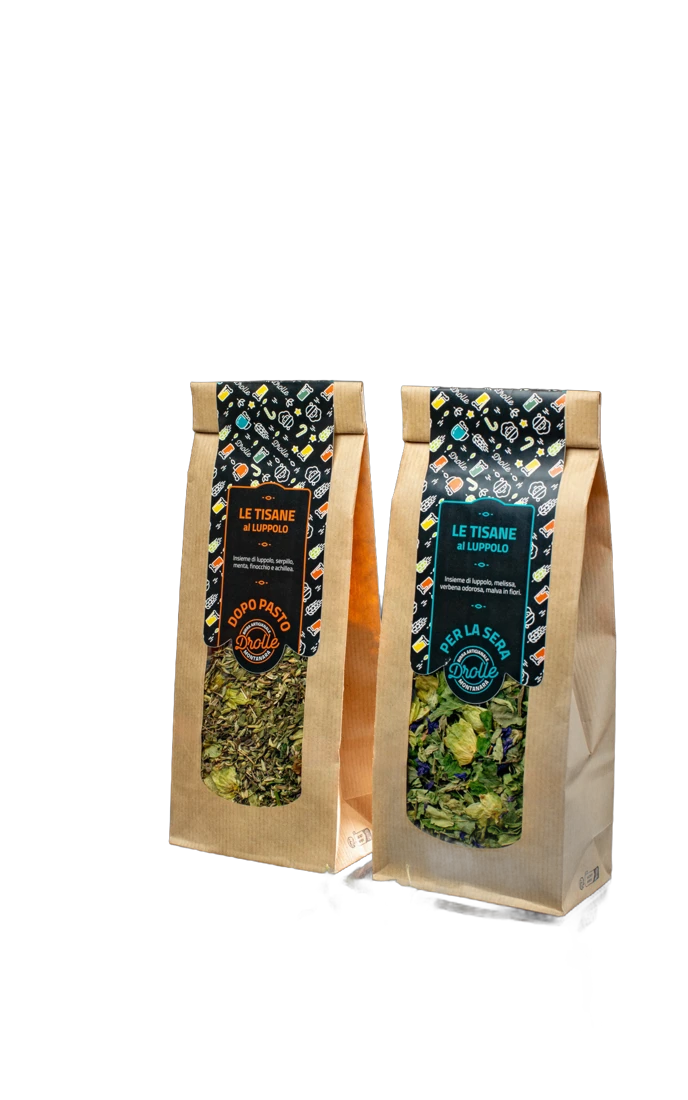 Tisane al luppolo Drolle, Dopo pasto e Per la sera